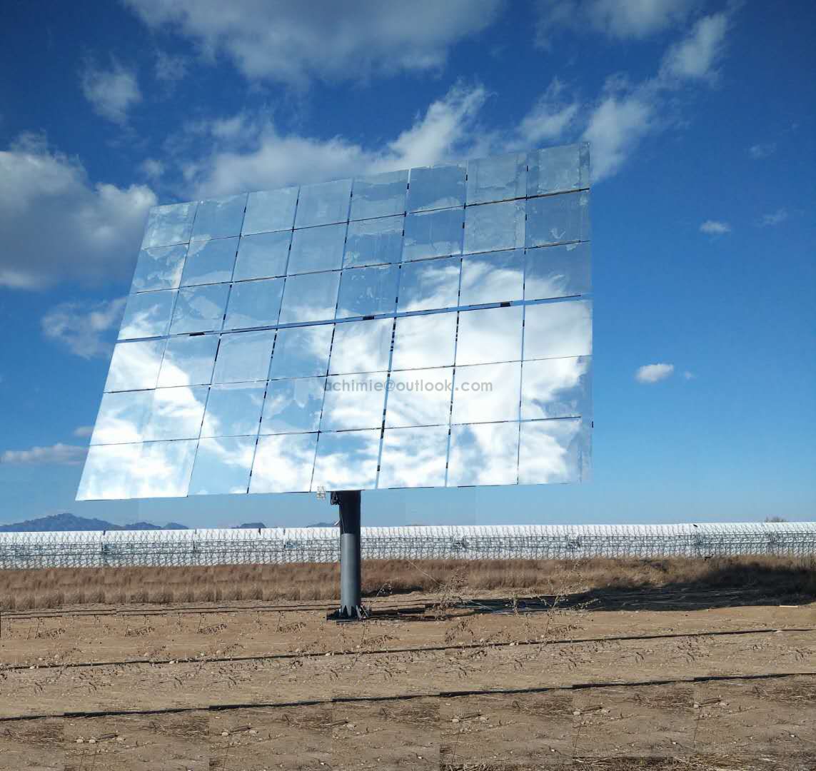 Flat Tower/ Linear Fresnel Solar Mirrors(图2)